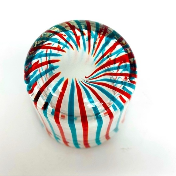 Anthropologie Set Of 3 Tumbler, votive Pietro Glass Decor - Picture 11 of 11